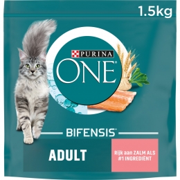 4xPurinaONEKattenvoerDroogAdultZalm-VolkorenGranen15kg