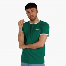 HerenT-shirtKapiteinHardgroenWit