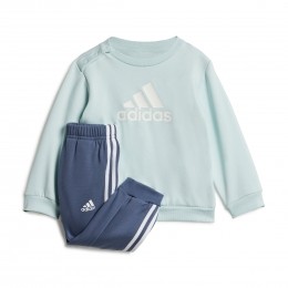 adidasBadgeofSportJoggingpakBabyPeutersLichtblauwDonkerblauwWit