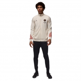 NikeParisSaint-GermainxJordanStrikeTrainingspakFull-Zip2024-2025GebrokenWitZwartRoze