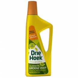6xDriehoekVloeibareZeepOranjebloesem725ml
