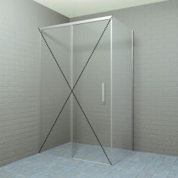 ZijwandBWSRolloSoftClose80x200cmNanoGlasRVSLookOPOP