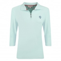 DamesPoloSwingLichtblauw