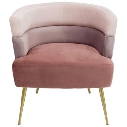 KareDesignSandwichFauteuilVelvet-FluweelRoze