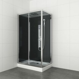 BadstuberTrendgeslotendouchecabinekitvrijrechthoek120x80x215cm