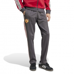 adidasManchesterUnitedCulturewearTrainingsbroek2024-2025GrijsRoodWit