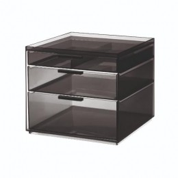 iDesign-Make-upOrganizer3LadesHoog21x203x178cmSmoke