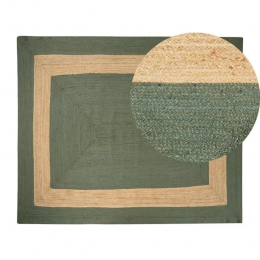 Beliani-KARAKUYU-Vloerkleed-Groen-300x400cm-Jute