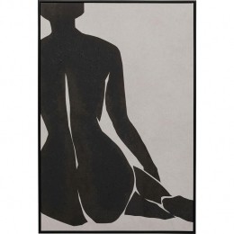 KareDesignSchilderijrugvrouw73x113cm