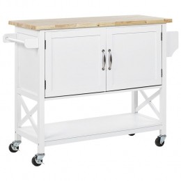 Beliani-MELE-Keukentrolley-Wit-MDF