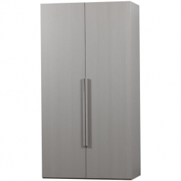 WOOODRensKledingkast2-Deurs-NotenGrijs-210x110x58