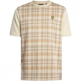 T-shirtKorteMouwLyleampScottOntspannenlentetartanT-shirt