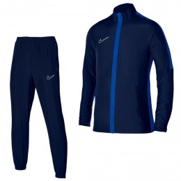 NikeDri-FITAcademy23Full-ZipTrainingspakWovenKidsDonkerblauwBlauwWit
