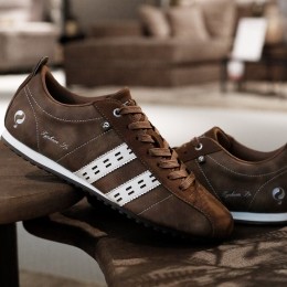 HerenSneakerTyphoonSPMiddenbruinOffWhiteGum