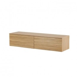 NestlivingLeonaDressoirNaturel-Hout-Zwevend-B160cm