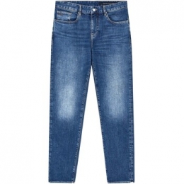 StraightJeansEAX5PocketsPant