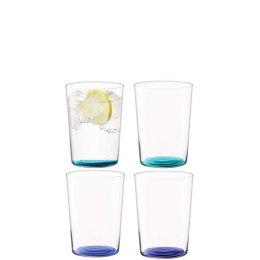 LSA-CoroTumblerGlas560mlSetvan4StuksAssorti