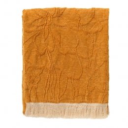 DutchDecorplaidFLORINE-140x180cmGoldenGlow