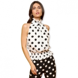 BlouseMinuetoTopWeho-PolkaDots