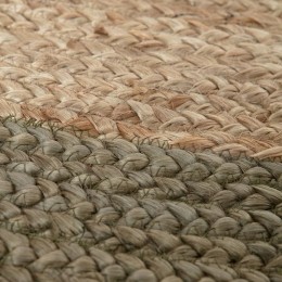 EvaInterior-RondVloerkleed-Jute-NaturelGroen