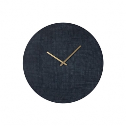 PTMDEmmettKlok-51x2x51cm-Ijzer-Zwart