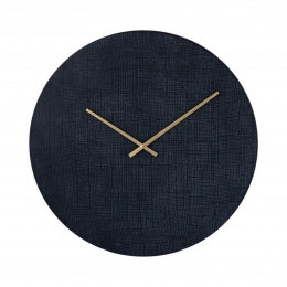PTMDEmmettKlok-71x2x71cm-Ijzer-Zwart