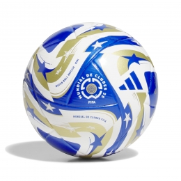 adidasFIFAClubWorldCupFinalMiniVoetbalMaat1WitBlauwGoud