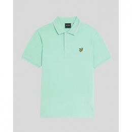 T-shirtLyleampScottSP1524VOGTIPPEDPOLO-X744AQUAMARINE