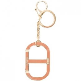 SleutelhangerTwinSetPortachiaviInMetalloConOvalTEMoschettone