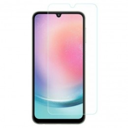 ScreenprotectorvoorSamsungGalaxyA244G-CaseFriendly-GehardGlas-Transparant