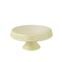 J-LinebordCake-taartplateau-keramiek-geel-medium