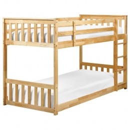 Beliani-LAZER-Kinderbed-Lichtbruin-90x200cm-Hout