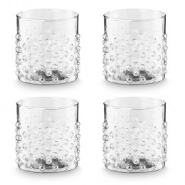 vtwonenWaterglazenDots-Glazen-Setvan4Drinkglazen-300ml