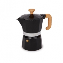 LaCafetire-EspressoMaker3KopjesAluminiumZwart-LaCafeti