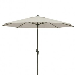 MadisonLissabonstokparasol300cmauto-mellowchampagneolefin