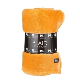 InTheMoodCollectionFamkeFleecePlaid-180x130cm-Geel