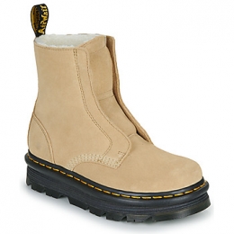 LaarzenDrMartensZebZagLaceLessLacelessBootSavannahTanEHSuede