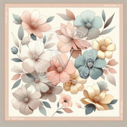 SjaalV1969GrotezijdencarrLenteBloemen