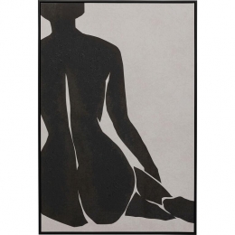 KareDesignSchilderijrugvrouw73x113cm