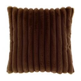 UniqueLivingSierkussenPeppe-Bruin-Polyester-45x45x0cmBxHxD