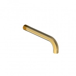 HotbathCobberUitloop18cmGeborsteldMessingPVDCB094