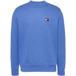 SweaterTommyJeansRegLogoBadgeSweatshirtTempoBlueMelange