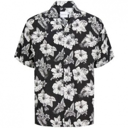 OverhemdLangeMouwJackampJones12249210GURU-BLACK