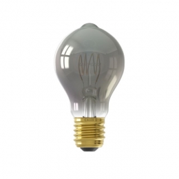 LEDvolglasFlexFilamentStandaardlamp220-240V4W136lmE27A60DRTitanium1800KDimbaar-Calex