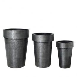 PTMDLovayBlackbrushedalusheetpotroundSV3