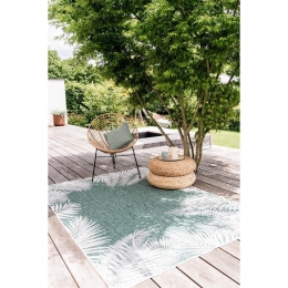EvaInteriorBuitenkleedGroenLeaf200x290cm