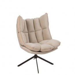 J-LinestoelRelaxKussen-textielmetaal-beige