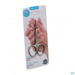 VelletjesschaarRechtInoxBlinkend