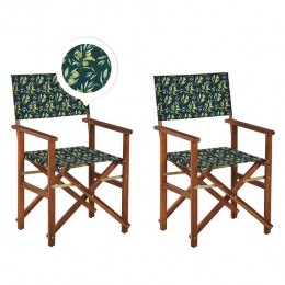 Beliani-CINE-Tuinstoelsetvan2-GroenOlijven-Polyester