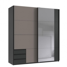 KledingkastElsen-AntracietGrijsTaupe-MDF